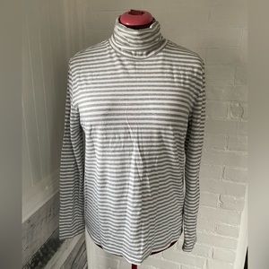 GAP striped turtleneck